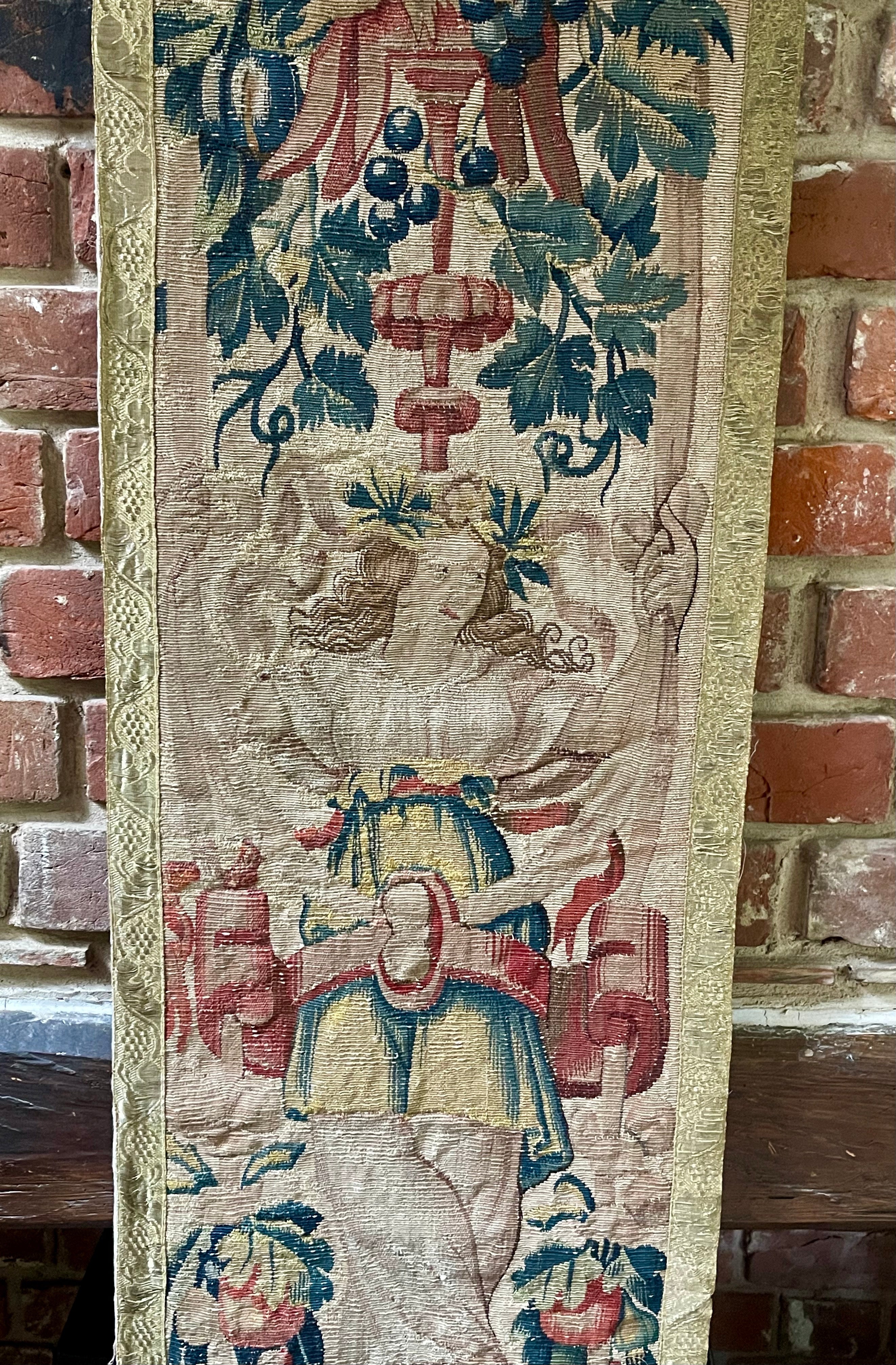 17th Century Flemish Tapestry Runner