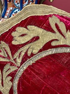 17th Century Silk Velvet Panel