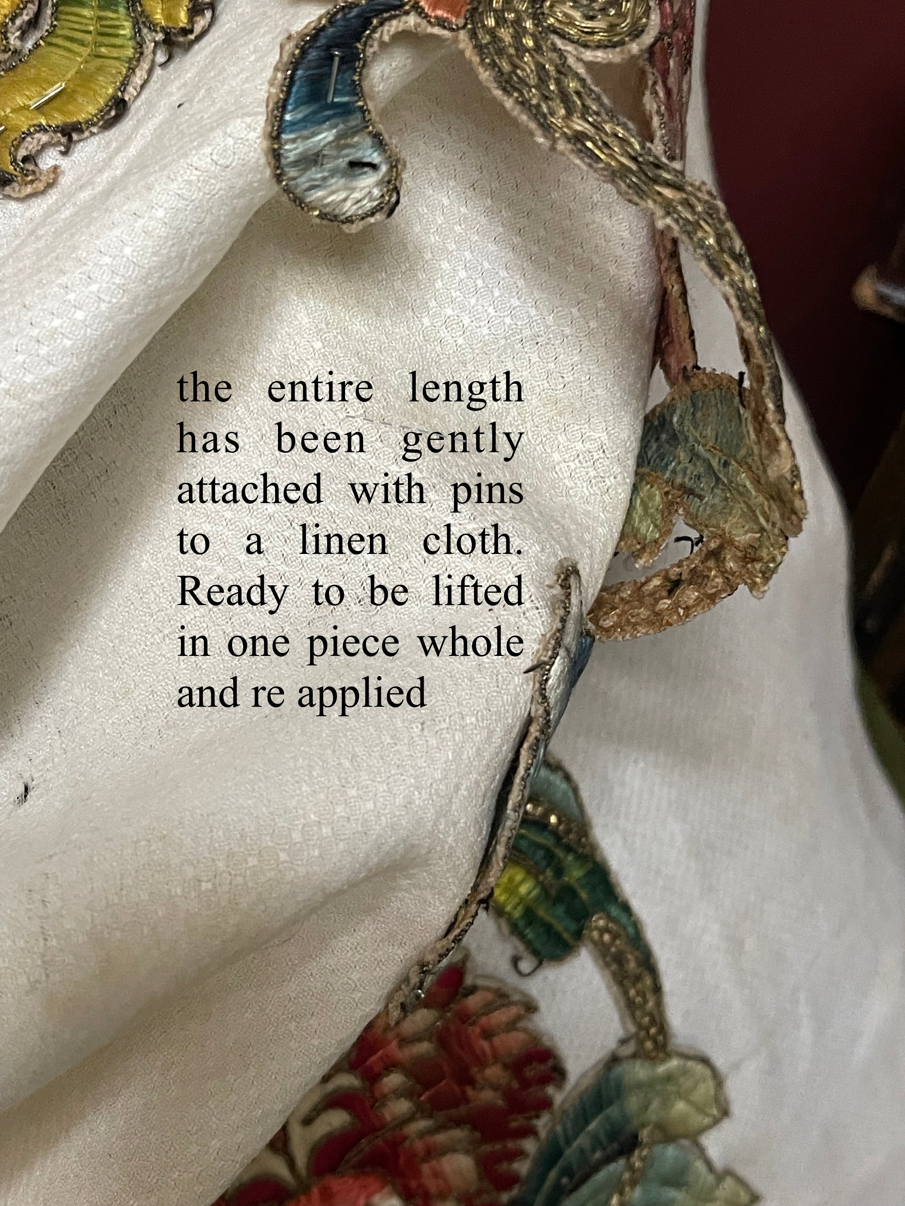 17th Century Needlework Slips