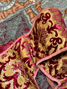 17th Century Silk Velvet Vestment Maniple