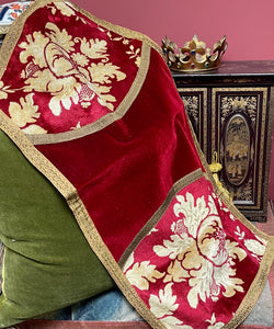 Antique Velvet Table Runner