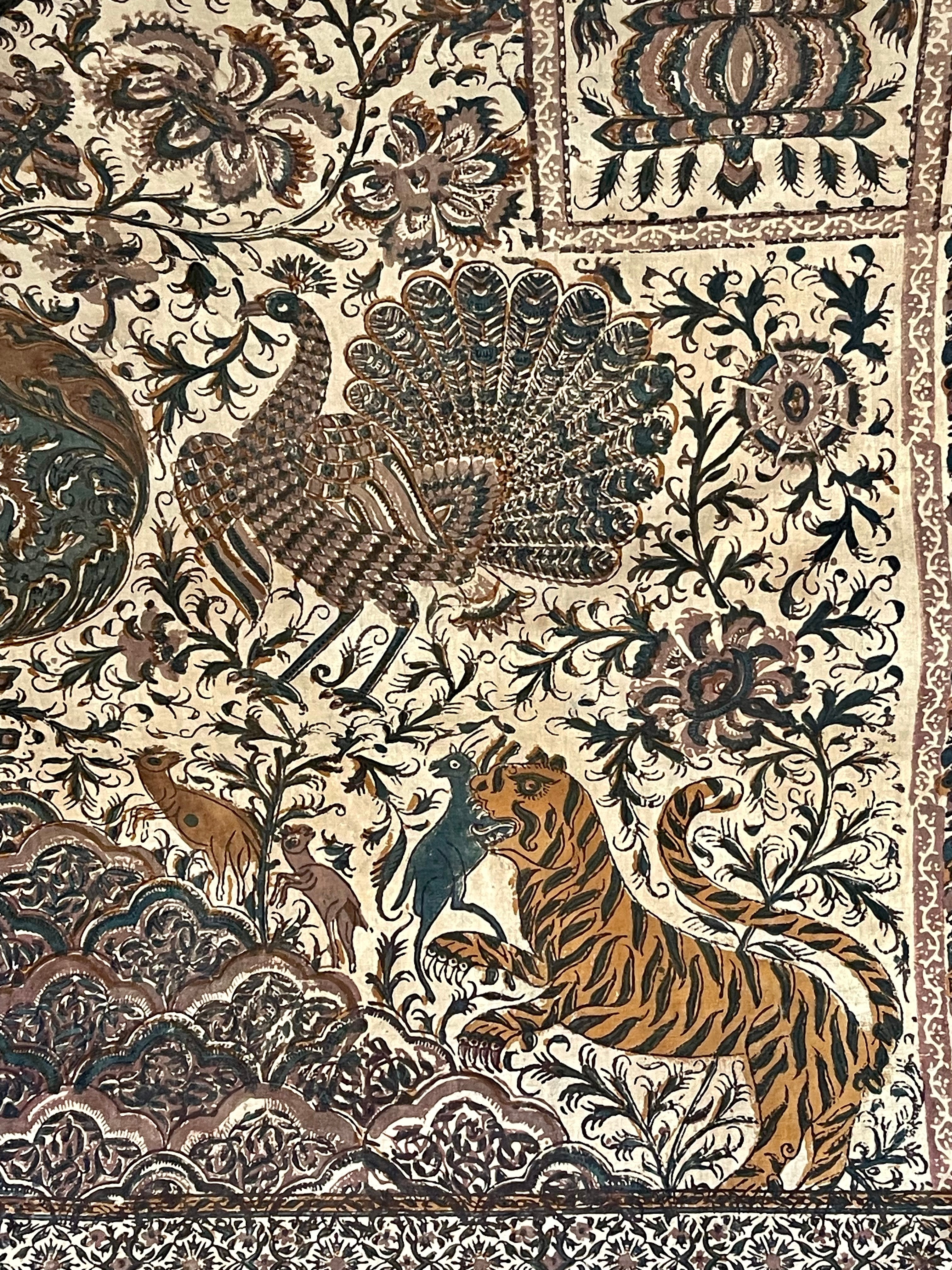 Antique Indo Persian  Kalamkari