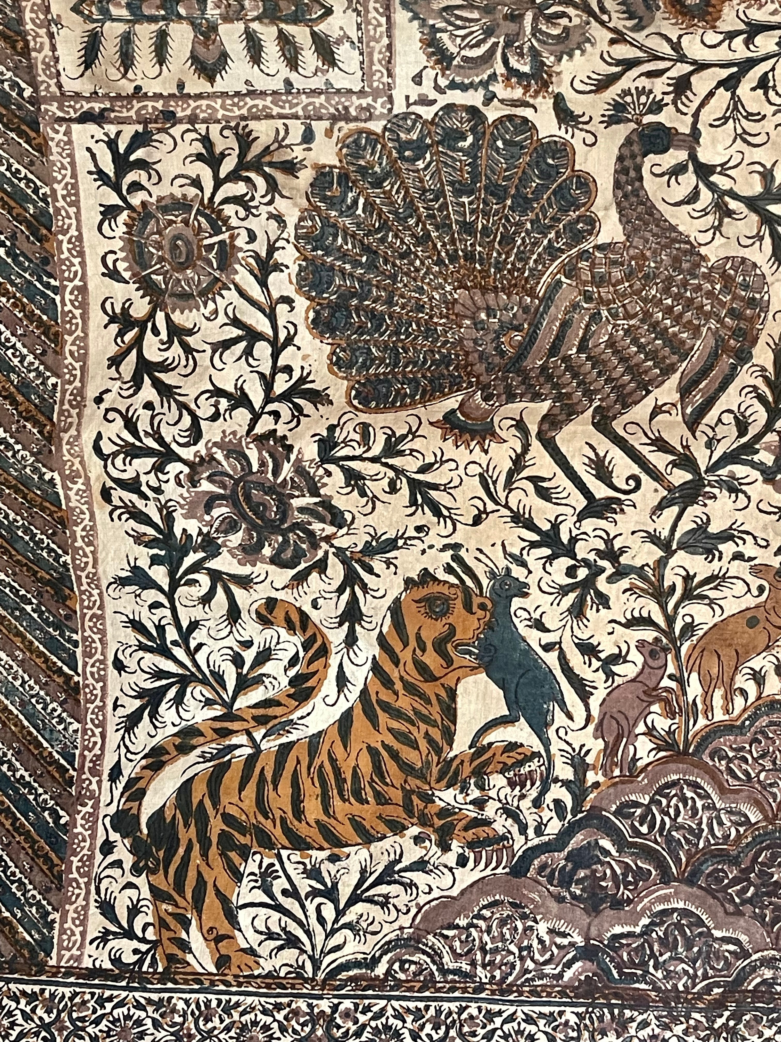 Antique Indo Persian  Kalamkari