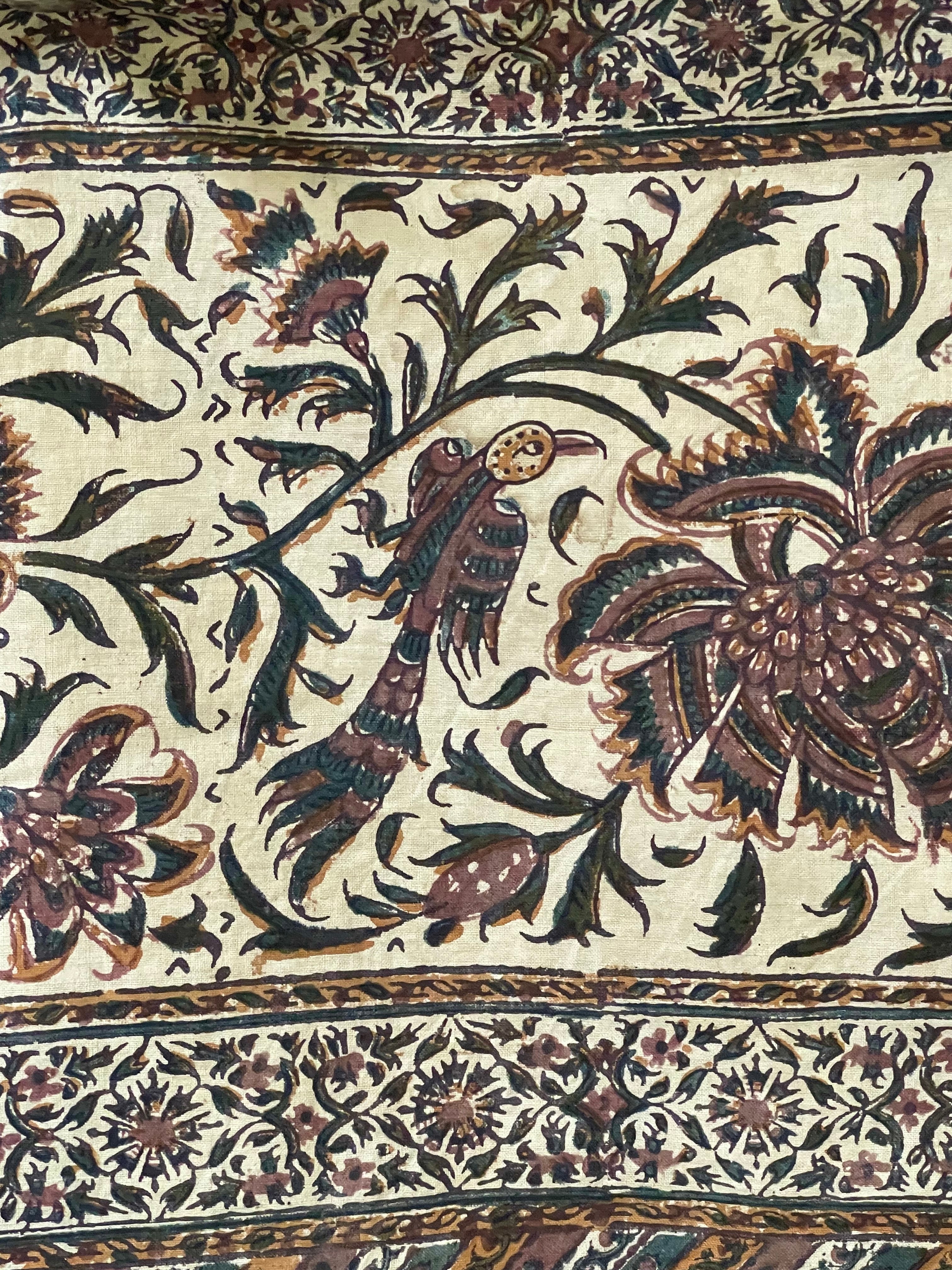 Antique Indo Persian  Kalamkari