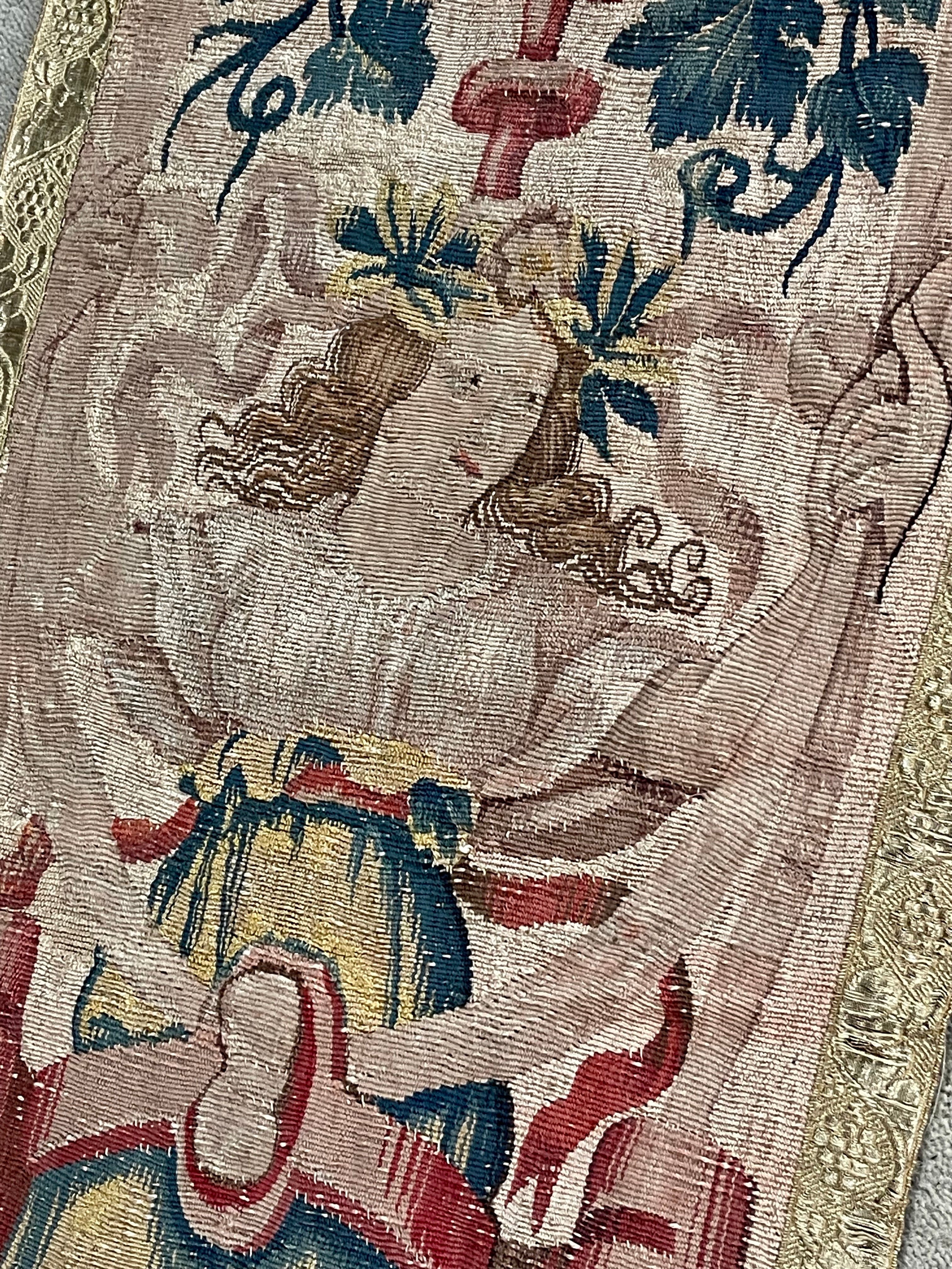 17th Century Flemish Tapestry Runner