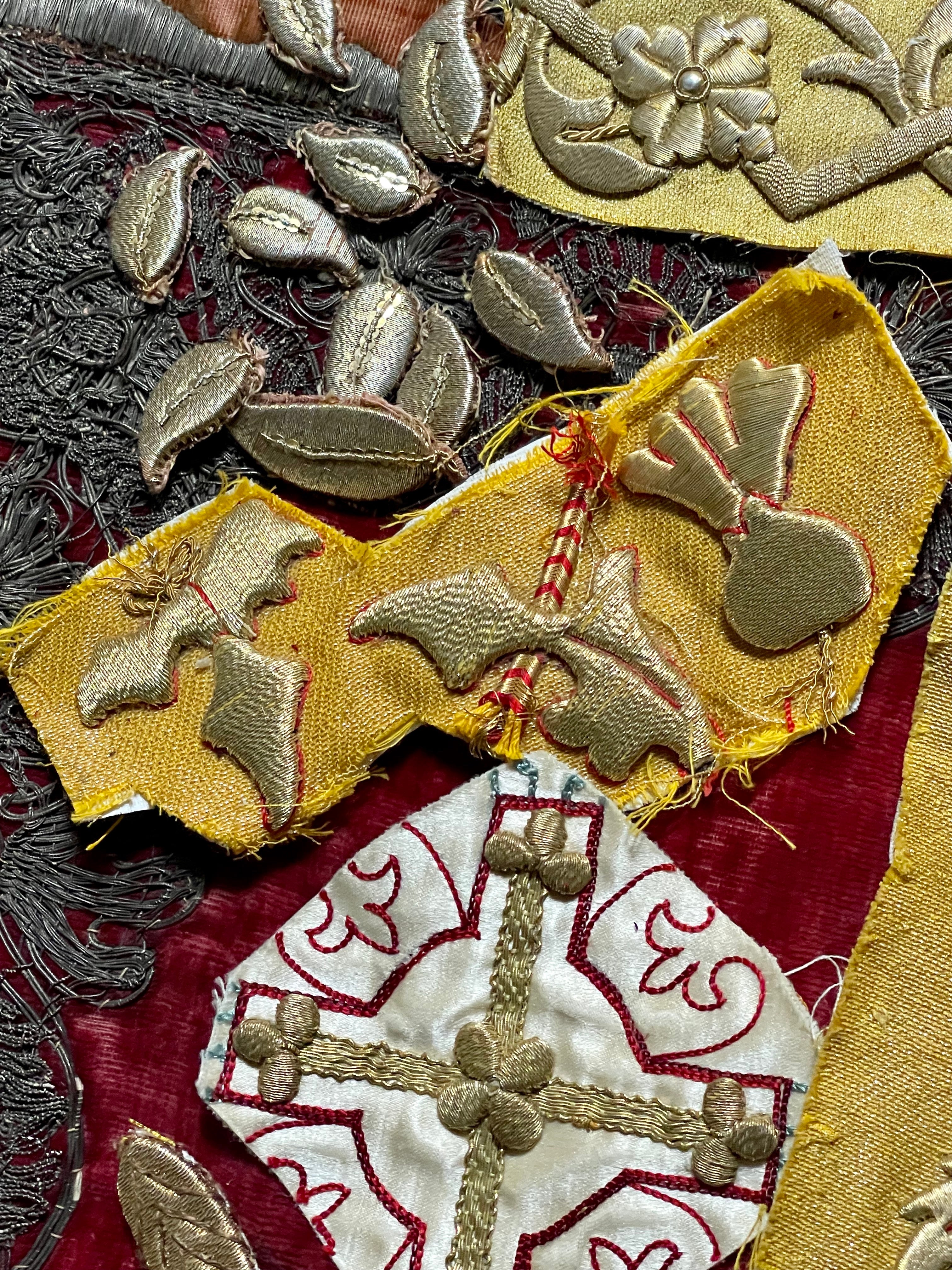 Antique Gold Metallic Applique Project Group