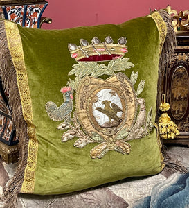 Antique Coat of Arms Cushion (Copy)