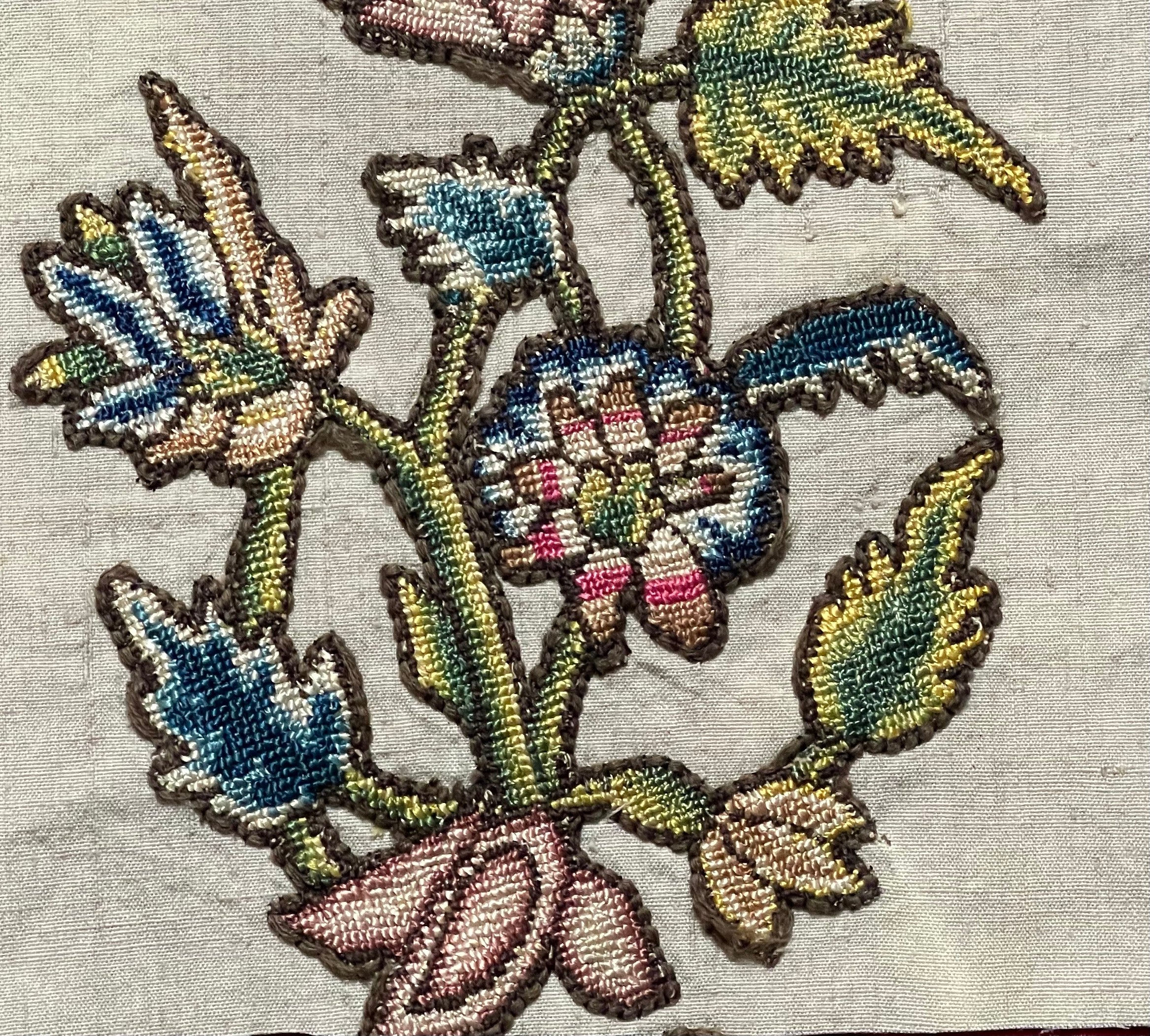 17th Century English Needlework Slip