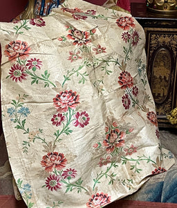 18th Century Silk Brocade