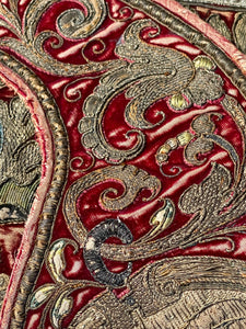 16th Century Embroidery Ecclesiatic Amice Saint