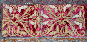 17th Century Venetian Silk Velvet Panel