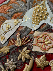 Antique Gold Metallic Appique Project  Group