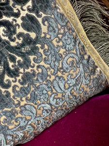 16th Century Italian Silk Velvet Pillow