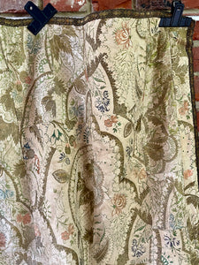 18th Century French Silk Brocade Cover