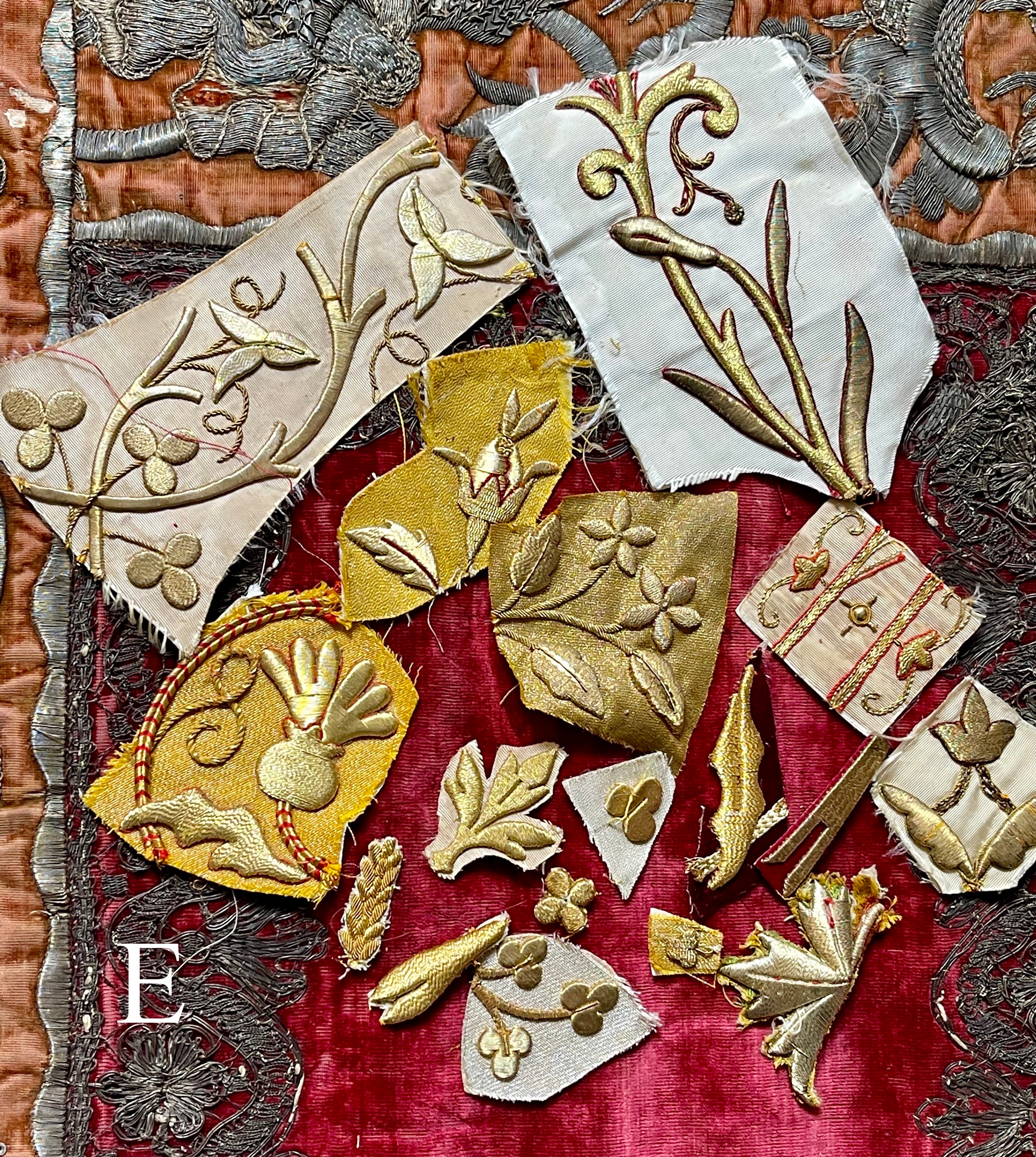 Antique Metallic Applique Project Group