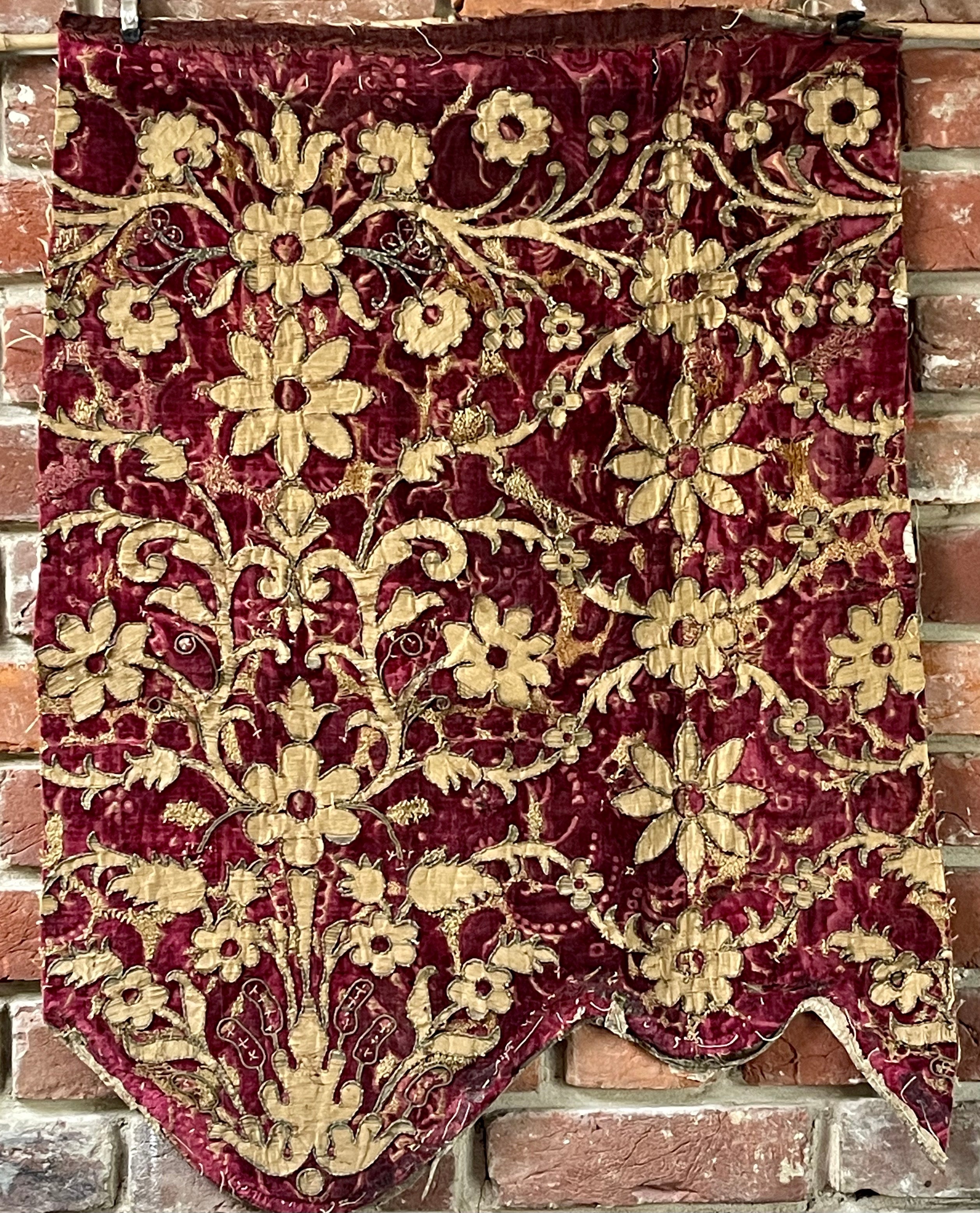 Renaissance Velvet Panel