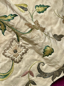 17th Century Needlework Project Panel