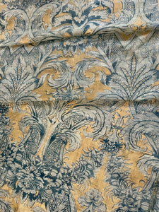 Magnificent Venetian Printed Linen