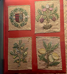 Early 17th century English Needlework Slip