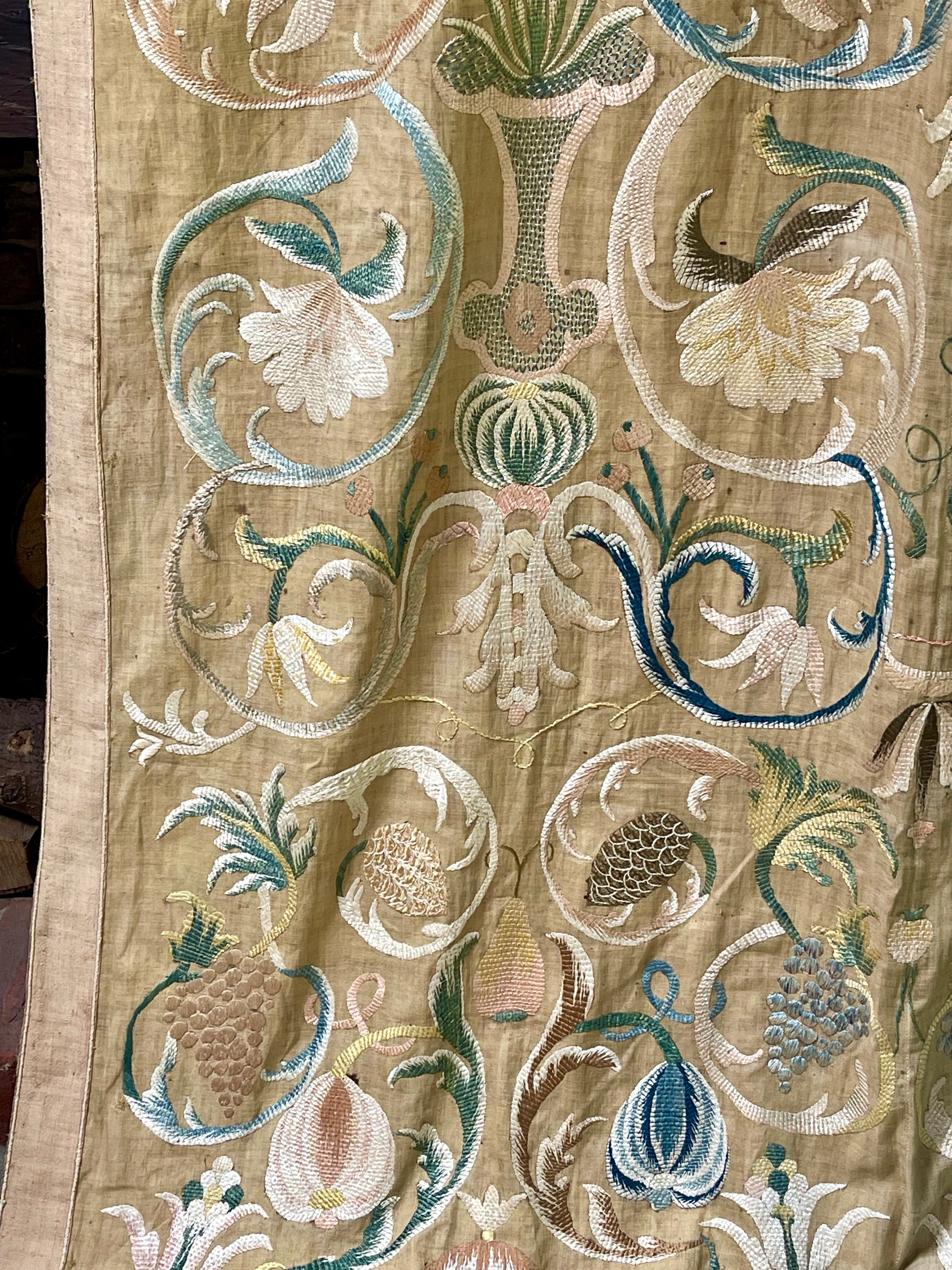 Portuguese Castelo Branco Embroidery Hanging