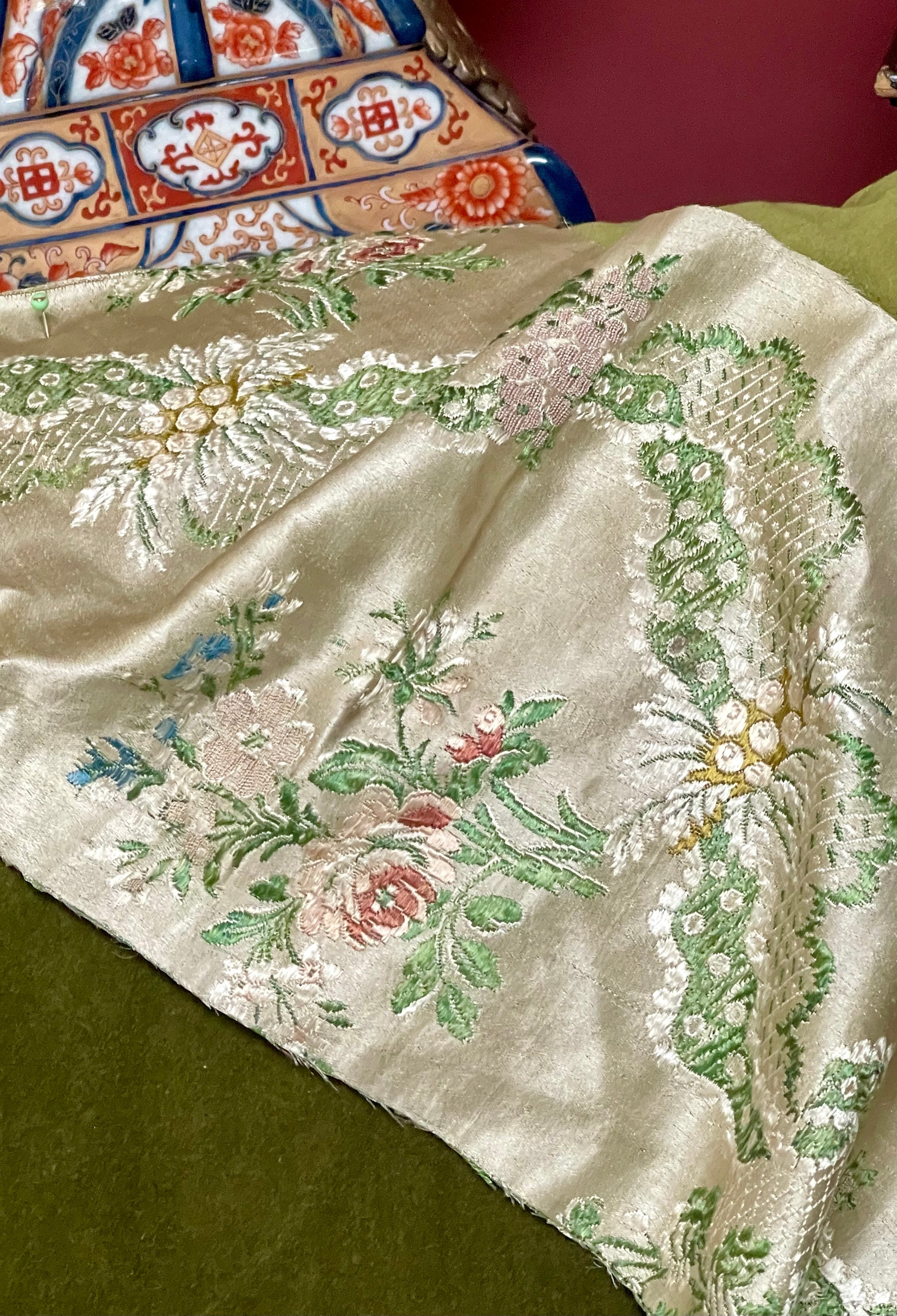 18th Century Spitalfields Silk Brocade