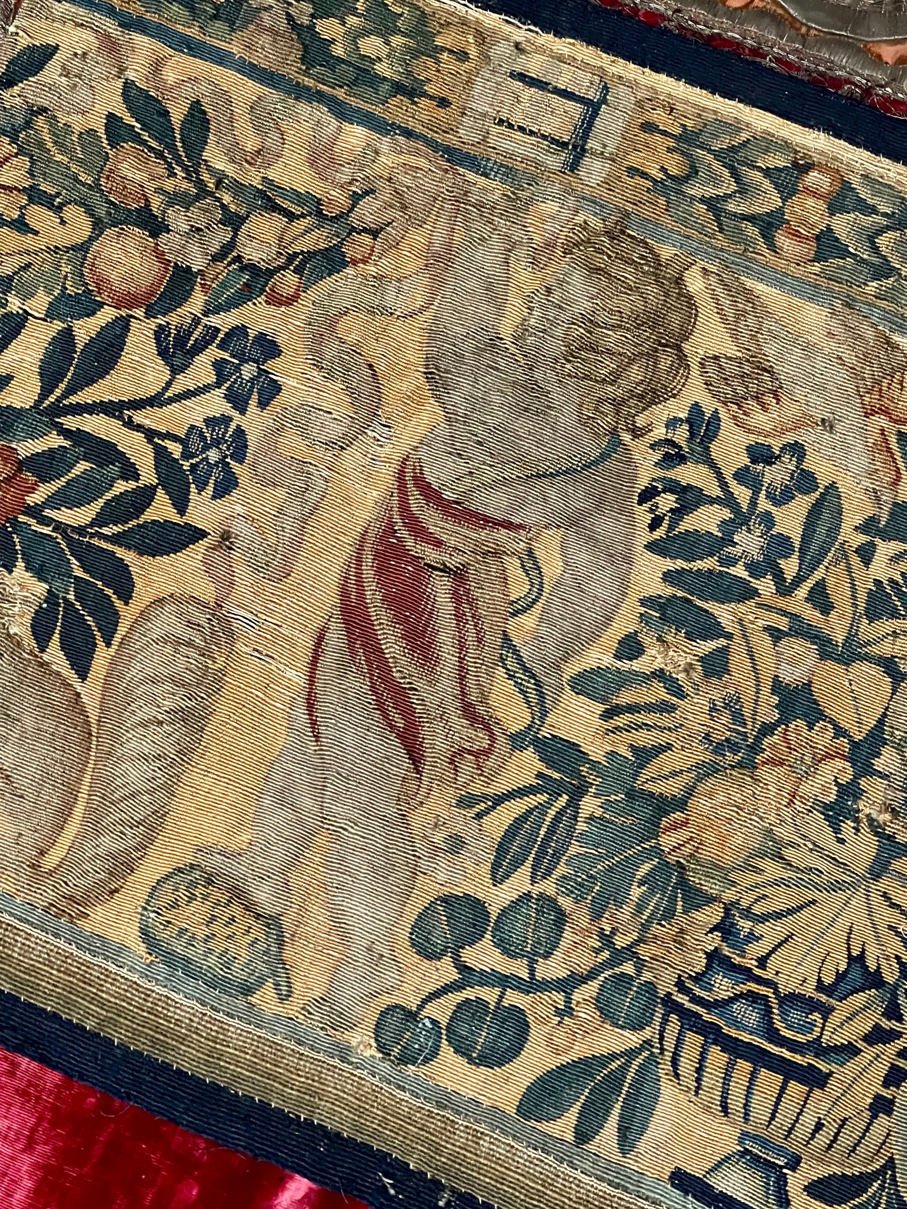 17th Century Flemish Tapestry Panel