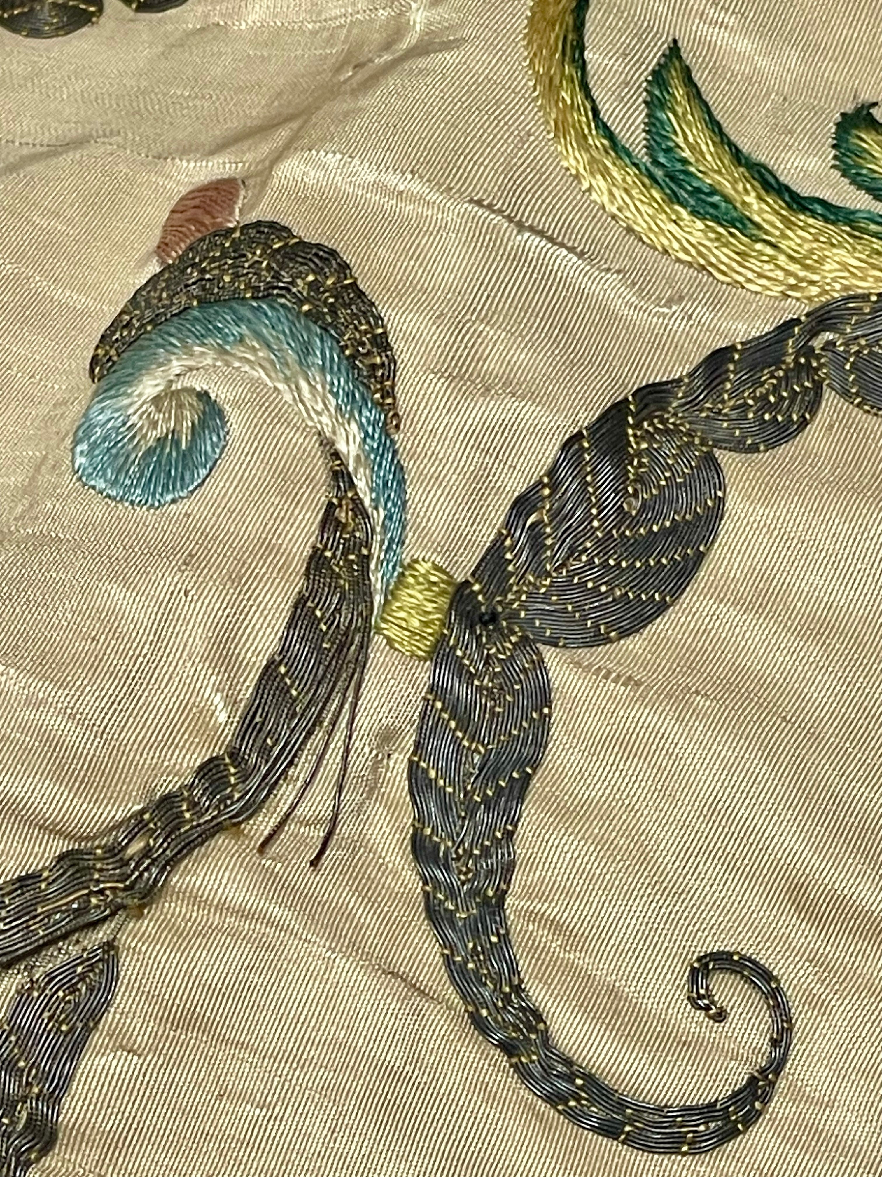 17th Century Needlework Project Panel