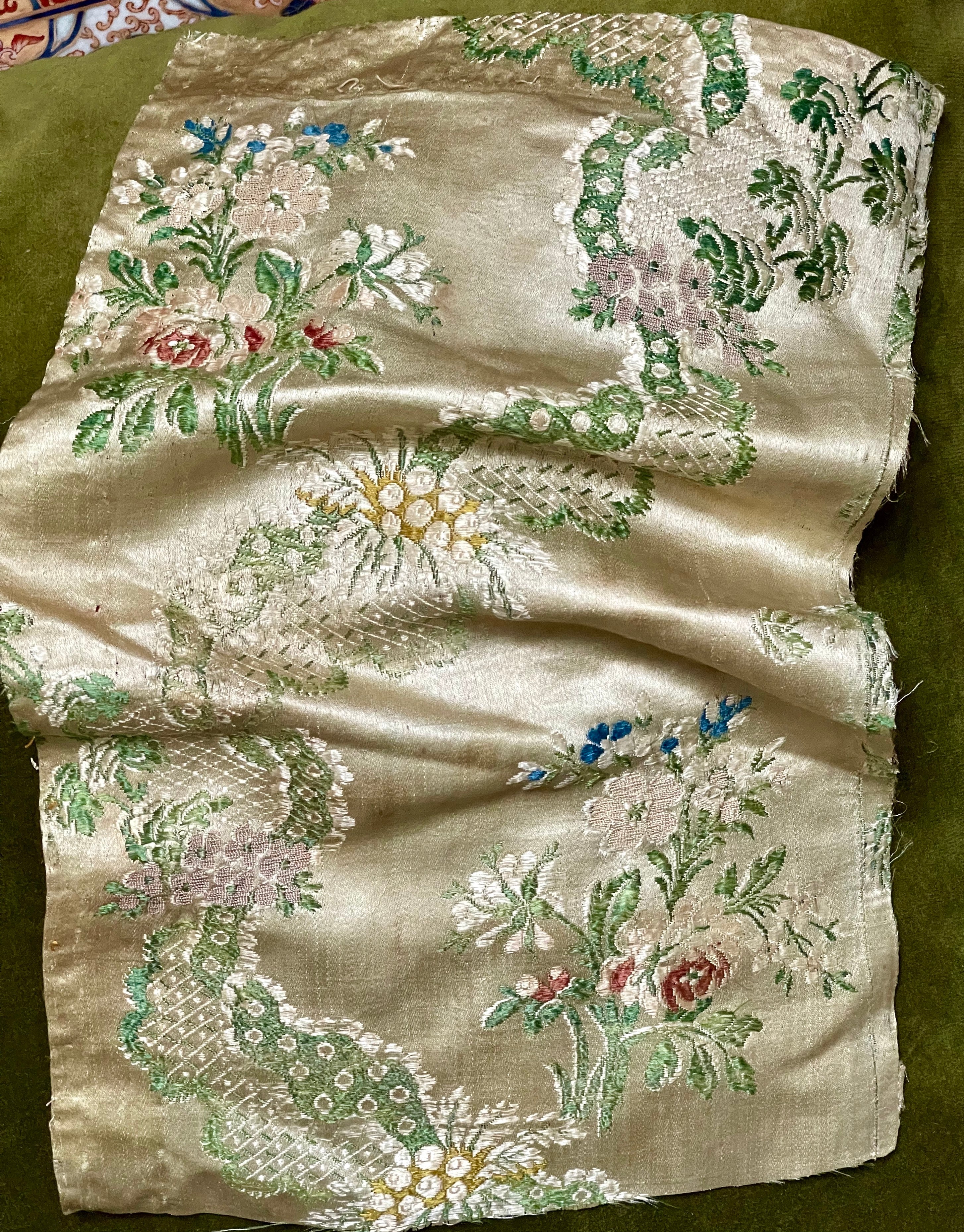 18th Century Spitalfields  Silk Brocade