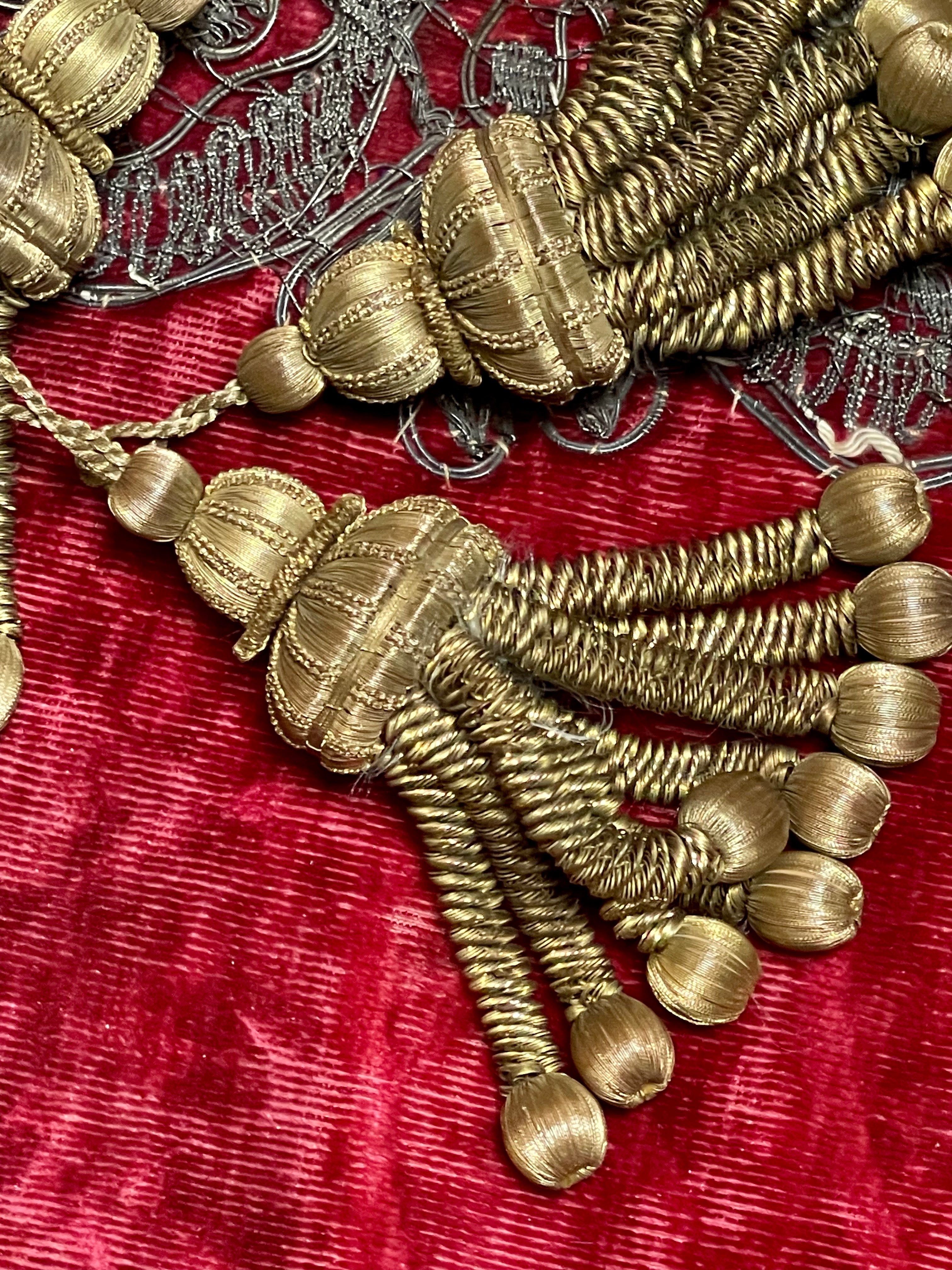Antique French Gold Metallic Tassels