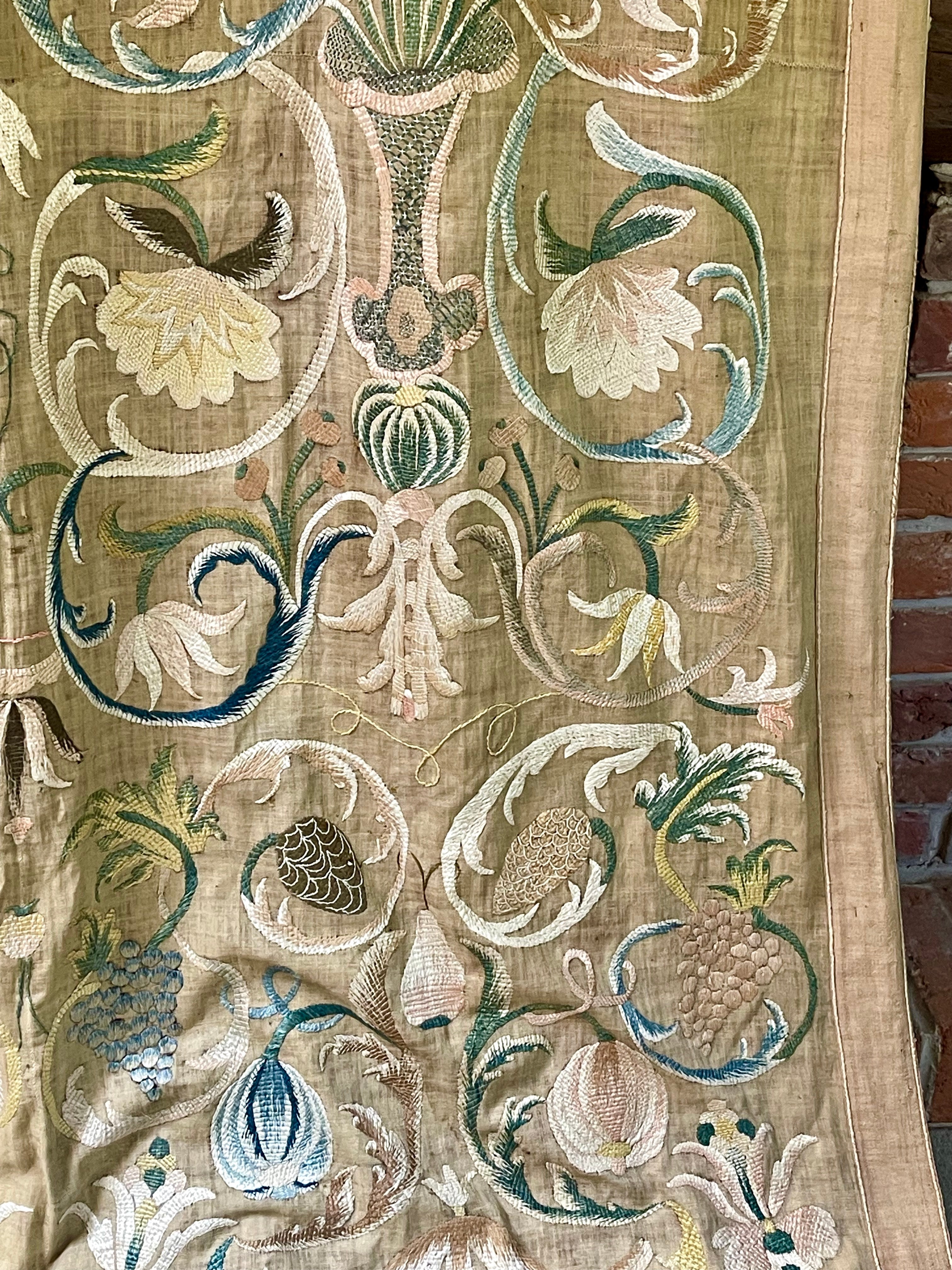 Portuguese Castelo Branco Embroidery Hanging