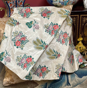 18th Century Silk Brocade Costume Panel