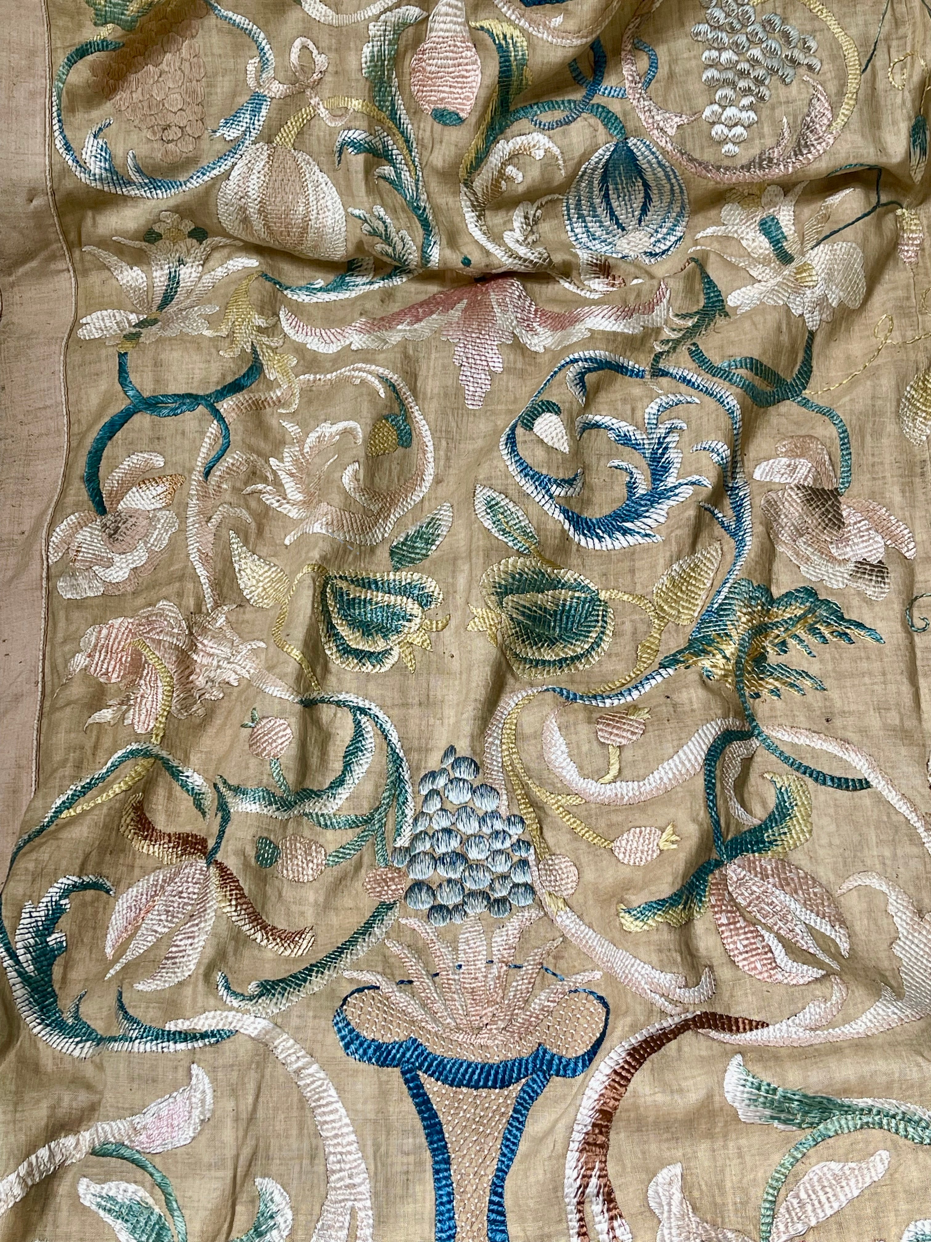 Portuguese Castelo Branco Embroidered Hanging