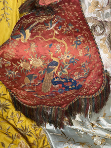 Antique Chinese Silk Embroidery Banners