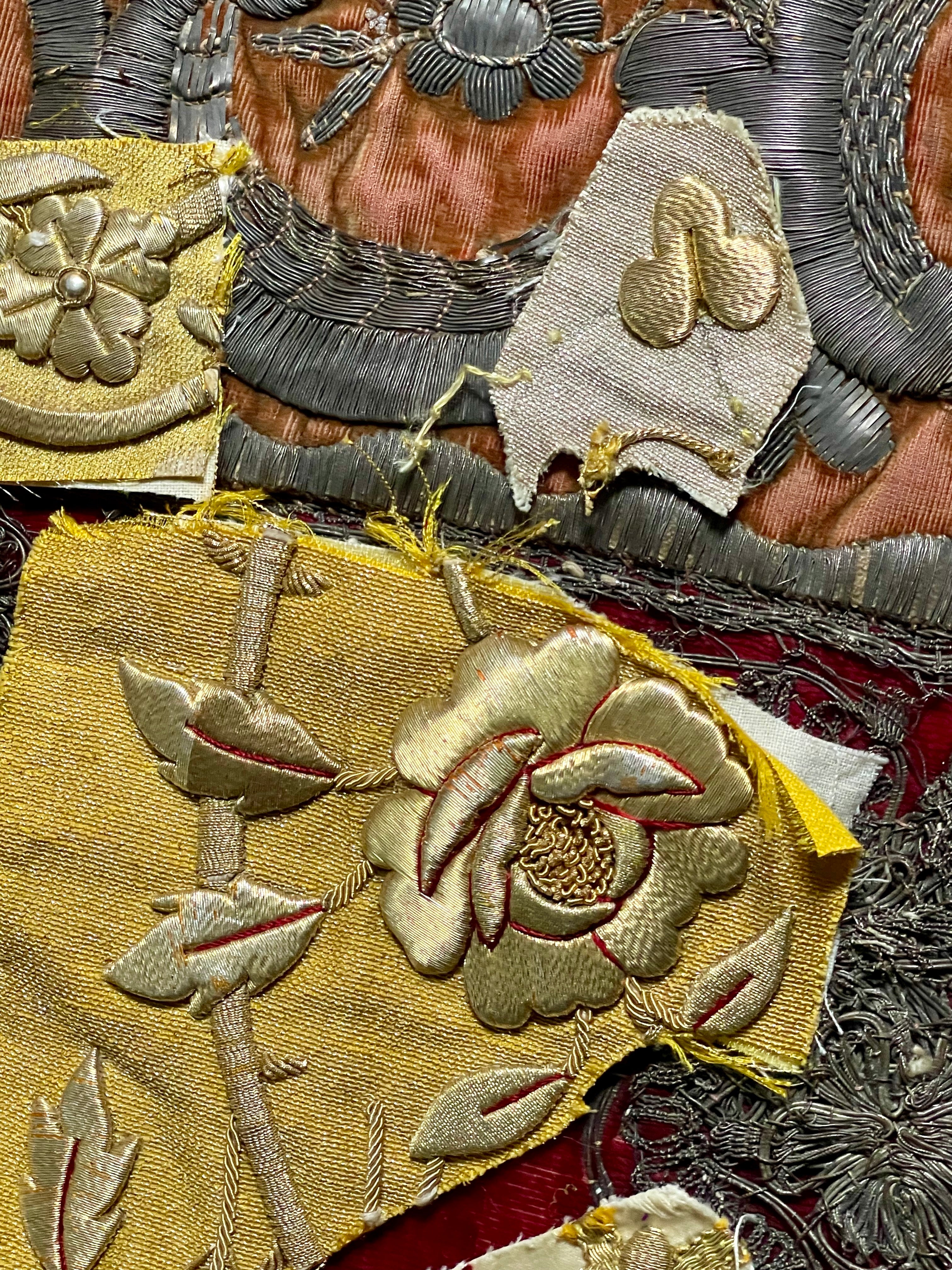 Antique Gold Metallic Applique Project Group