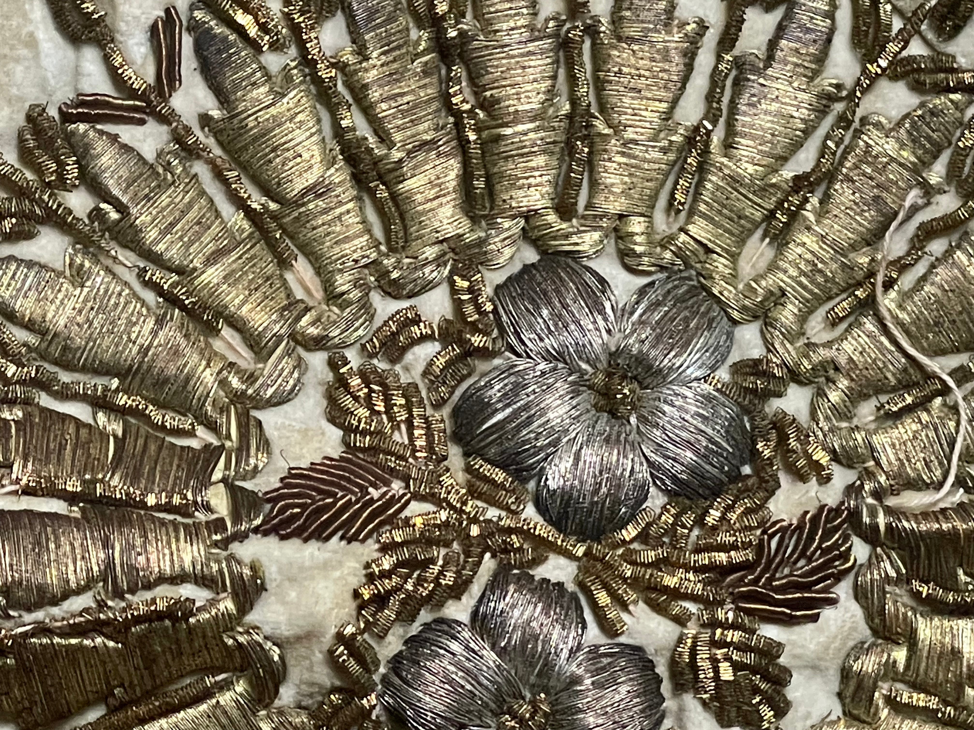 Antique Ottoman Gold Metal Embroidery