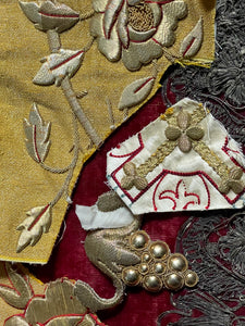 Antique Gold Metallic Applique Project Group