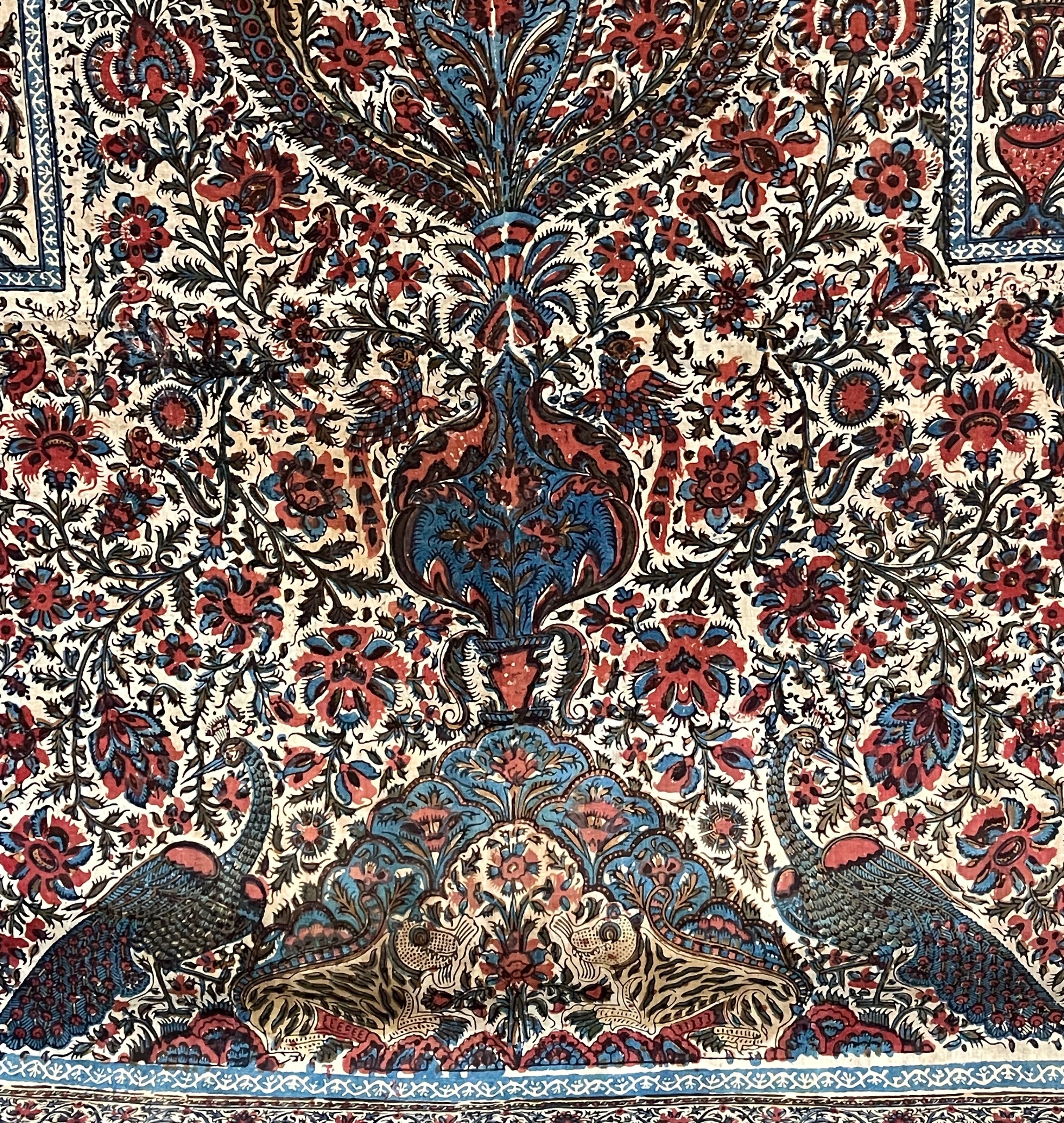 Antique Kalamkari Indo Persian