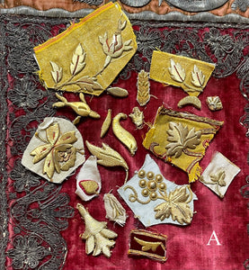 Antique Gold Metallic Applique Project Group