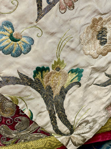 17th Century Embroidery Panel