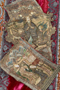 Medieval Embroidered Orphrey Panel