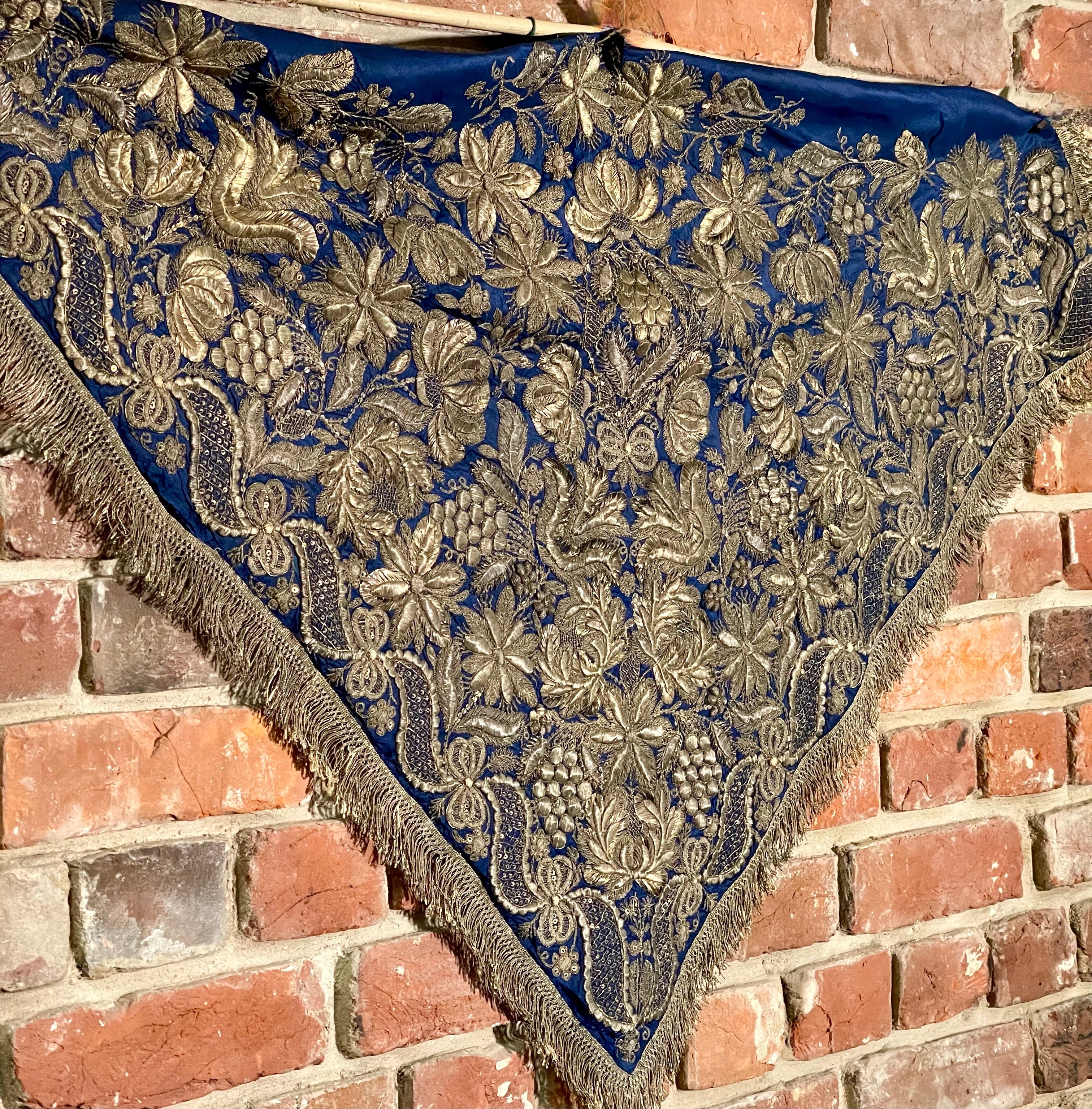 Antique Ottoman Wedding Shawl