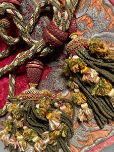 Antique French Chateau Curtain Tiebacks