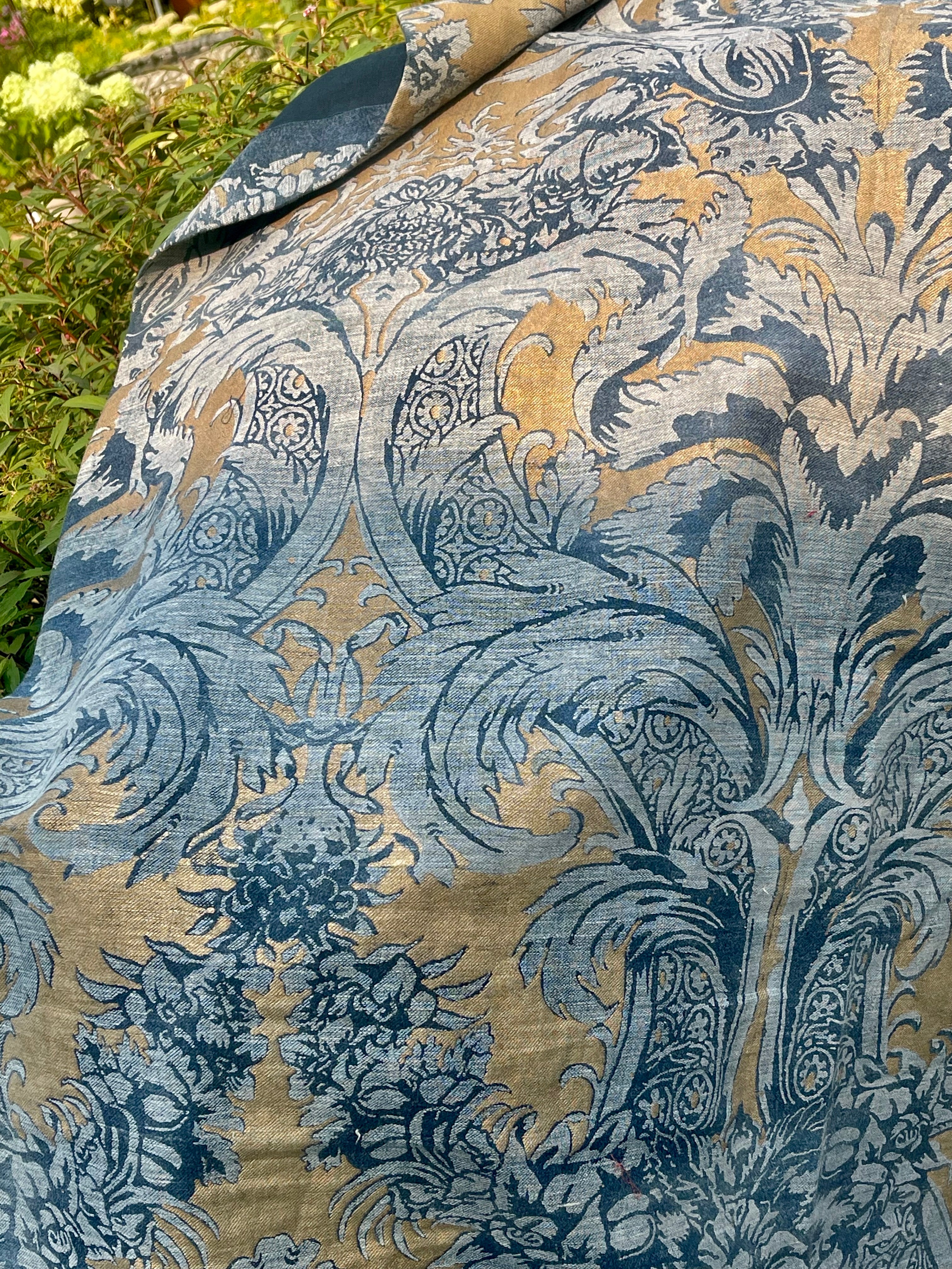 Magnificent Venetian Printed Linen