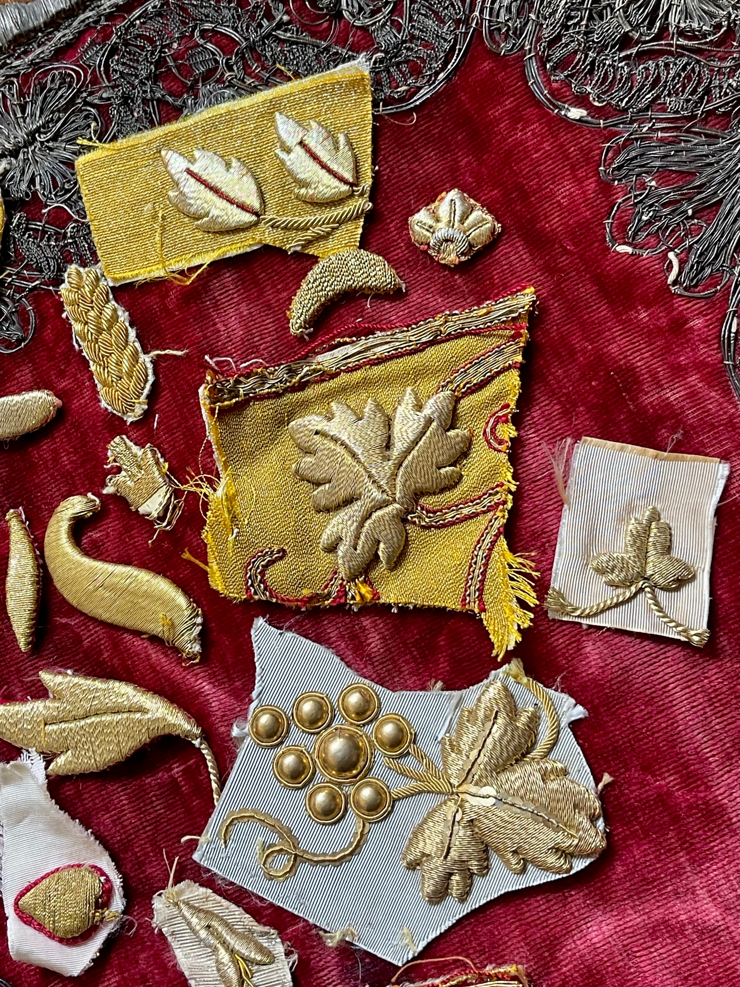 Antique Gold Metallic Applique Project Group