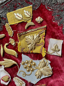 Antique Gold Metallic Applique Project Group