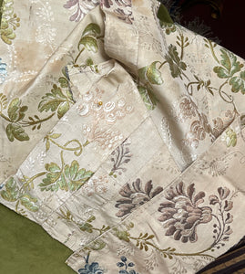 18th Century English Spitalfields Silk Costume Panels