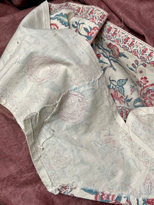 Antique Printed Linen Indienne Palampore Design