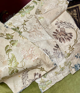 18th Century English Spitalfields Silk Costume Panels