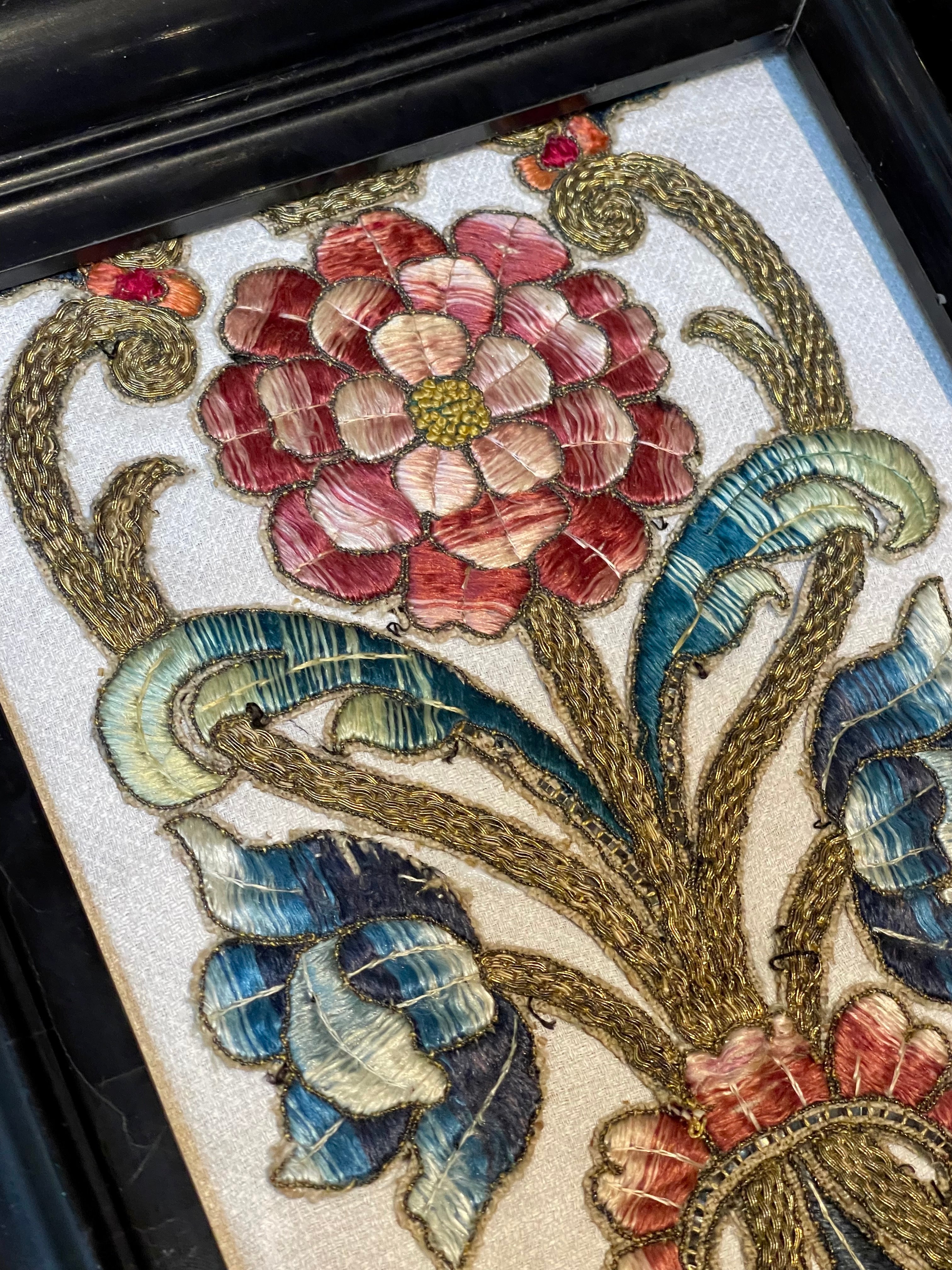 17th Century Italian Needlework Slip