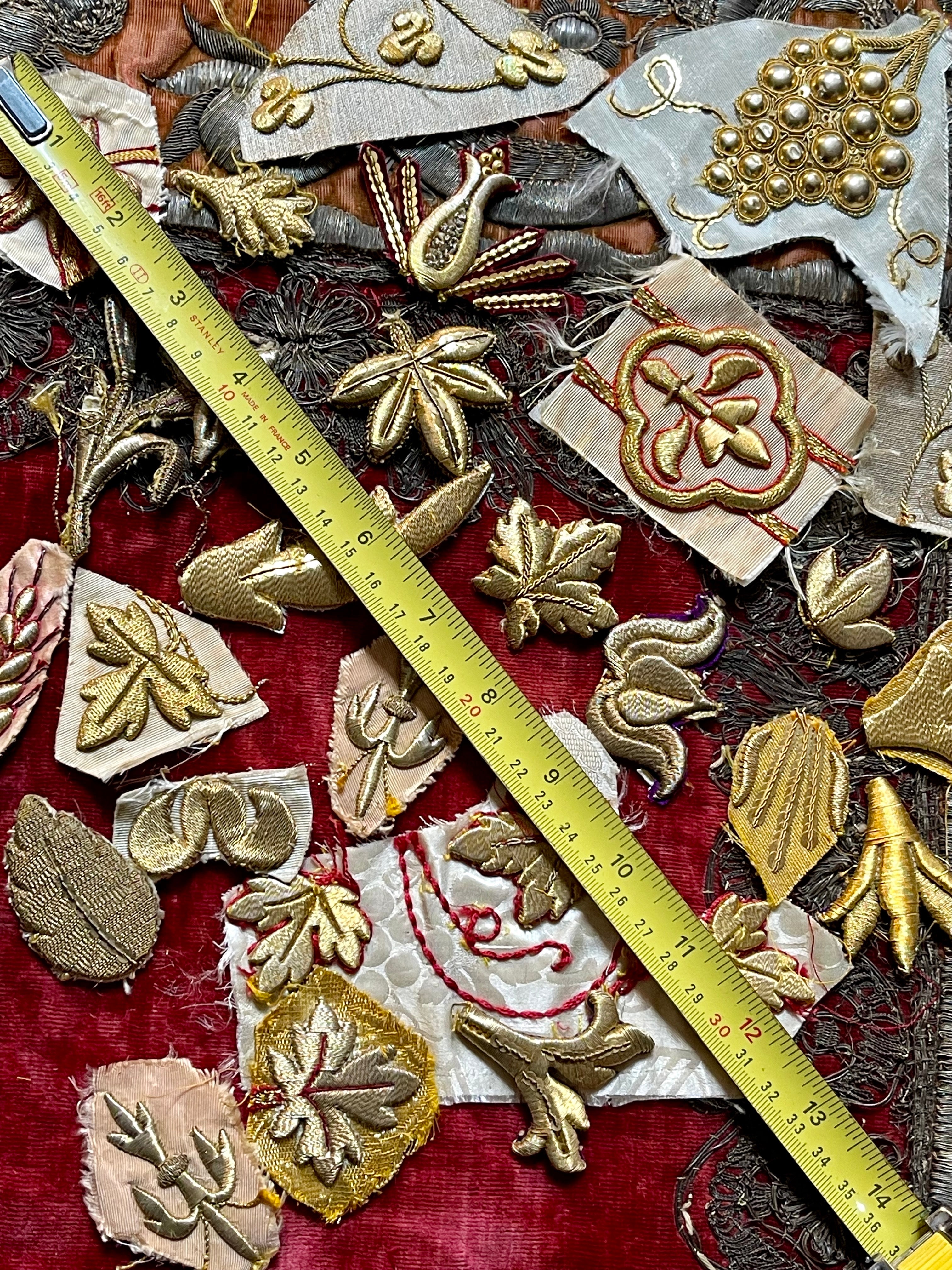 Antique Gold Metallic Appique Project  Group